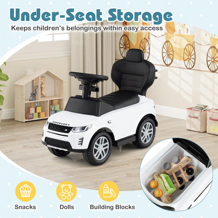 Costzon Push Car for Toddlers 3 in 1 Land Rover Discovery Stroller Sliding Walking Car