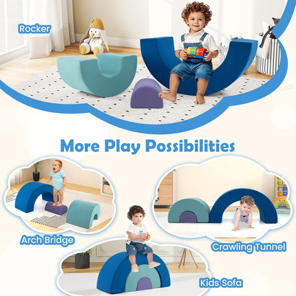 Costzon Rainbow Toddler Climbing Toys Indoor