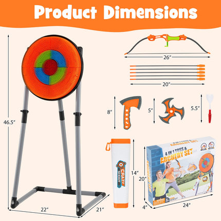 Costzon Axe Throwing Target Game for Backyard