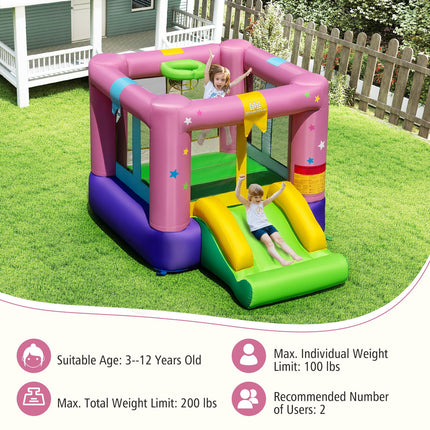 BOUNTECH Inflatable Bounce House Bouncy House for Kids 3-12 Indoor Outdoor