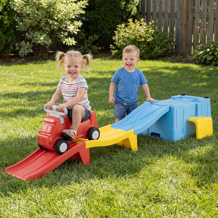 Costzon Expandable Up & Down Kids Roller Coaster with Storage Box