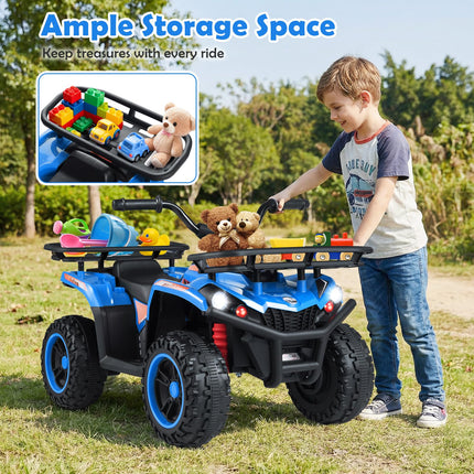 Costzon Kids ATV 4 Wheeler 24V Electric Ride On Quad