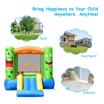 Costzon Inflatable Bounce House Castle Jump and Slide Bouncer