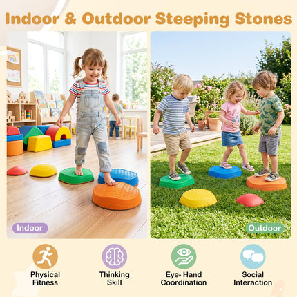 Costzon 6 Pieces Stepping Stones for Kids