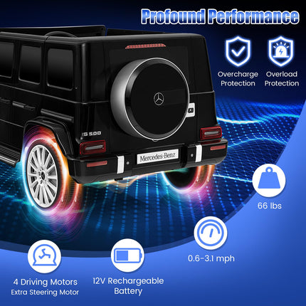 Costzon Ride on Car Mercedes-Benz G500 Licensed Truck w/Rocking Mode