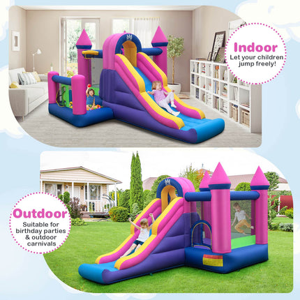 BOUNTECH Inflatable Bounce House, Bouncy House for Toddler Kids 5-12 Indoor Outdoor Party Fun