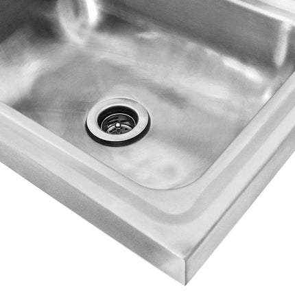 Costzon Stainless Steel Kitchen Sink Wall Mounted Commercial Washing Basin Bowl
