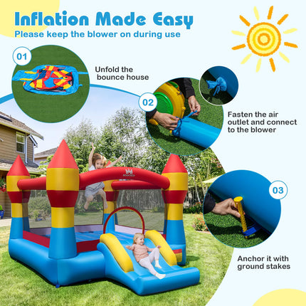 BOUNTECH Large Inflatable Bounce House