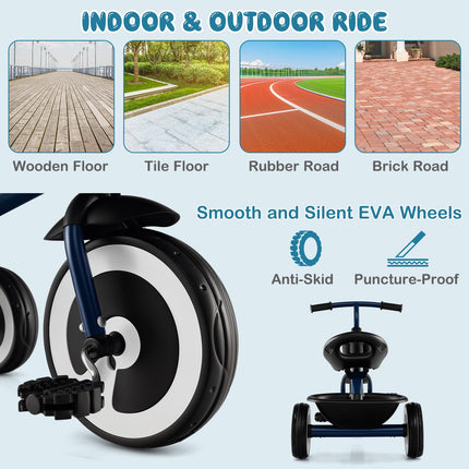Kids Trike with Adjustable Seat  for Boys and Girls 1.5 to 5 Years Old