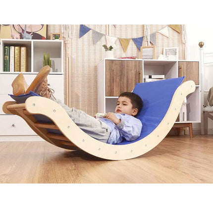 Climbing Ladder for Toddler with Ramp/Padding - Costzon