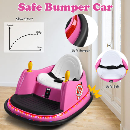 Costzon Bumper Car for Kids w/Remote Control for Boy Girl