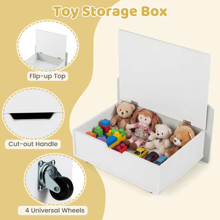 Costzon Kids Bookshelf Toy Storage