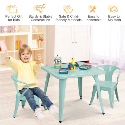 Costzon Set of 2 Kids Steel Chair