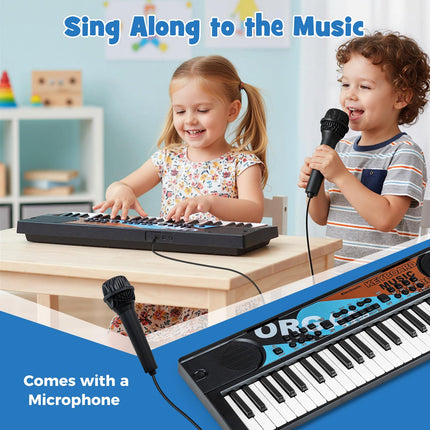 Costzon Kids Piano Keyboard 49 Keys Portable Electric Keyboard Piano