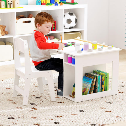 Costzon Kids Art Table and Chair Set