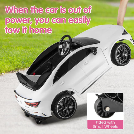 Costzon Ride on Car, 12V Licensed Mercedes-Benz Kids’ Electric Vehicles with Parent Remote