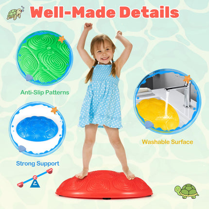 Costzon Stepping Stones for Kids 8 PCS Non-Slip