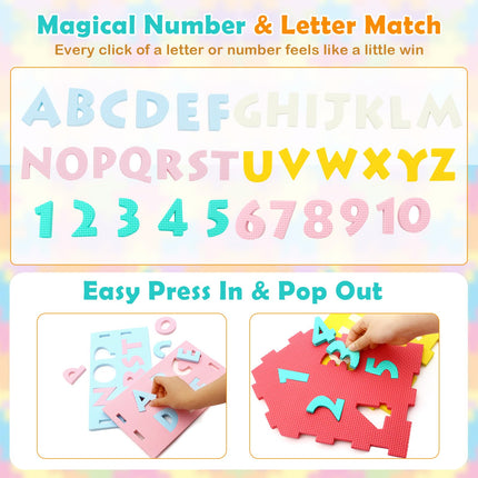 Costzon Puzzle Baby Play Mat Playhouse