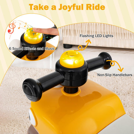 Ride On Push Car Dinosaur Themed Foot to Floor Baby Ride On Sliding Car