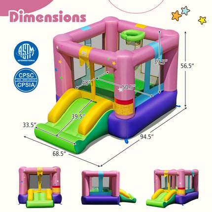BOUNTECH Inflatable Bounce House Bouncy House for Kids 3-12 Indoor Outdoor