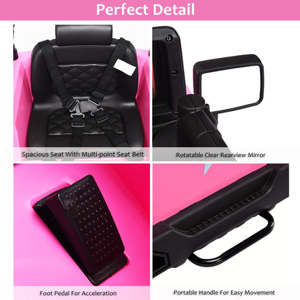 Costzon 12V Battery Powered Electric Ride On Car