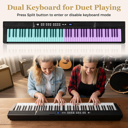 Costzon 88 Key Piano Keyboard | Electric Digital Piano with Stand