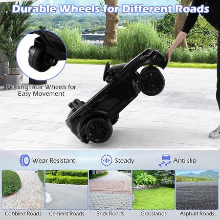 Costzon 12V Kids Ride On Car, Licensed Land Rover Electric Vehicle w/Remote Control