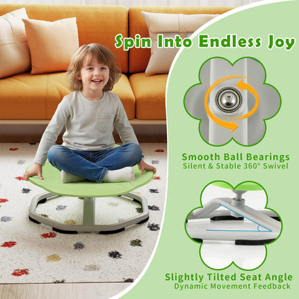 Costzon Sensory Chair Non-Slip Metal Base for Training Body Coordination and Indoor Outdoor Use