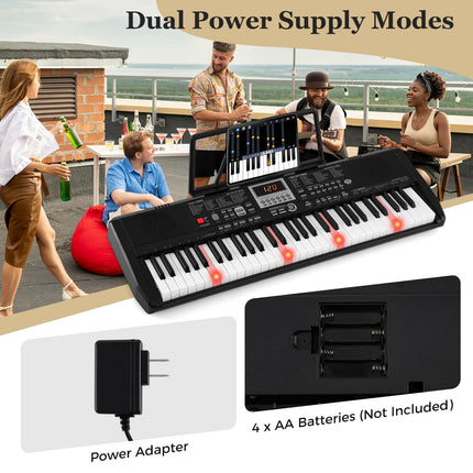 Costzon 61 Key Keyboard Piano Electric Digital Piano Keyboard
