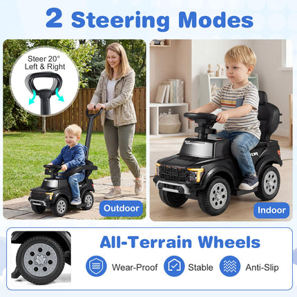 Costzon Ride On Push Car for Boys Girls