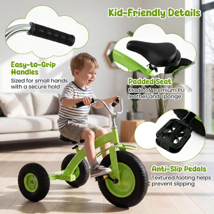 Costzon 15-Inch Front Wheel Trike with Carbon Steel Frame