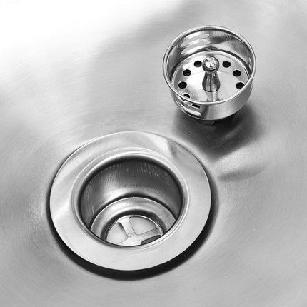 Costzon Stainless Steel Kitchen Sink Wall Mounted Commercial Washing Basin Bowl