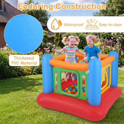 BOUNTECH Inflatable Bounce House for Kids 3-6 | Blow Up Jumping House with Net