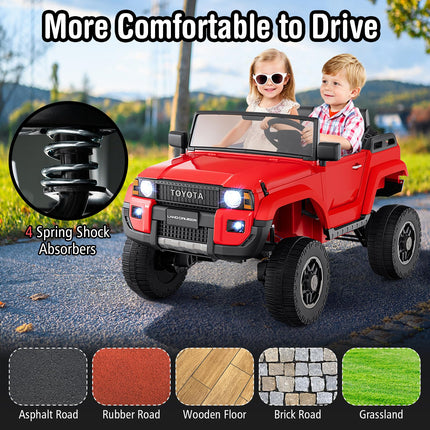 Costzon 24V 2 Seater Ride on Car for Kids