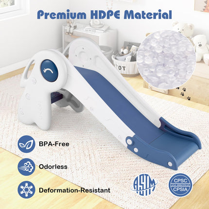 Costzon 3-in-1 Freestanding Foldable Baby Slide for Kids Climber Playset