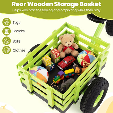 Costzon Kids Tricycle with Storage Basket