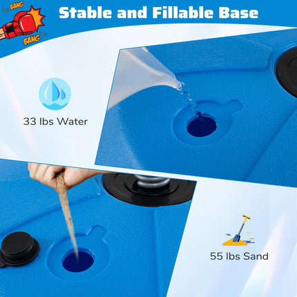 Costzon Punching Bag for Kids Boxing Bag Set Toy with Height Adjustable Stand
