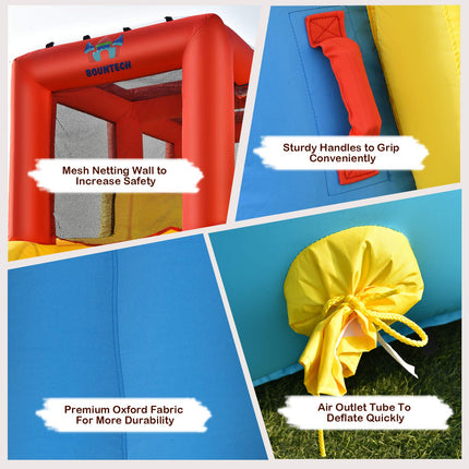 BOUNTECH Inflatable Water Slide, 20.5x11FT Mega Waterslide Park Dual Long Slides