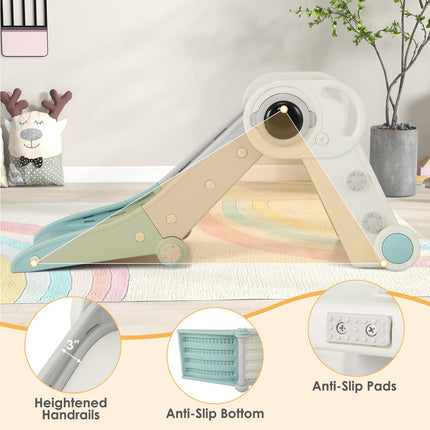 BABY JOY Toddler Slide Foldable Slide for Kids Toddlers