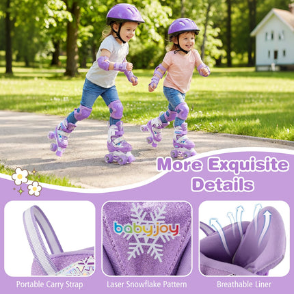Costzon Kids Roller Skates for Girls Boys