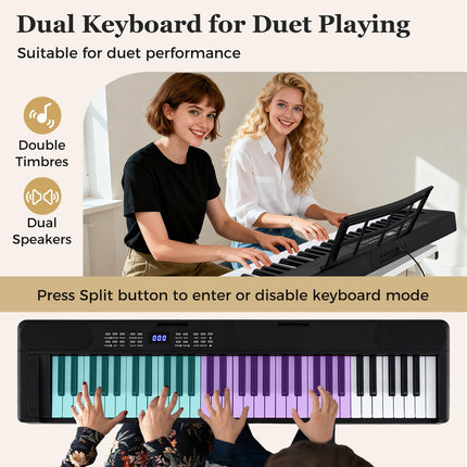 Costzon 61 Key Folding Piano Keyboard