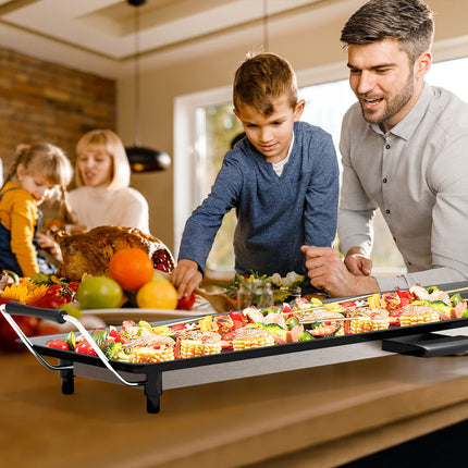 Costzon 35" Electric Griddle w/5-Level Temp & Drip Tray