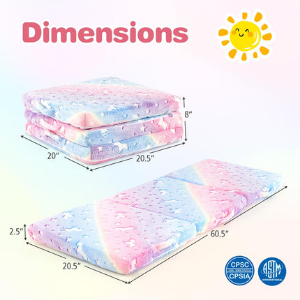 Costzon Foldable Floor Mattress for Kids