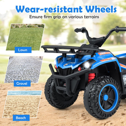 Costzon Kids ATV 4 Wheeler 24V Electric Ride On Quad