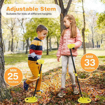 Costzon Metal Detector for Kids, 25"-33" Adjustable Stem Gold Detectors