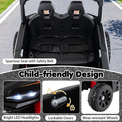 Costzon Kids Ride On UTV Car 12V Battery Powered Electric Vehicle
