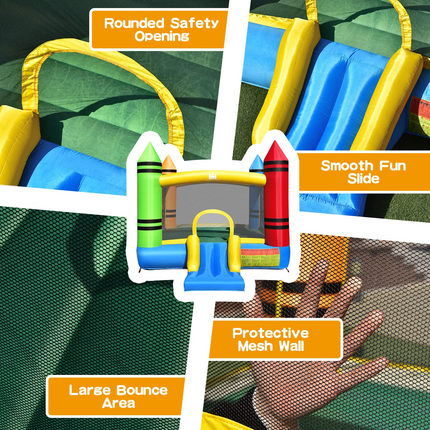 Costzon Inflatable Bounce House with Large Jumping Area