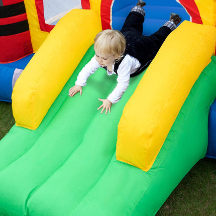 Costzon Inflatable Bounce House Without Blower (Crayon Castle)