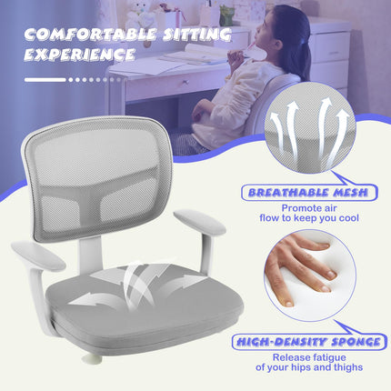 Costzon Kids Desk Chair, Children Study Computer Chair with Adjustable Height