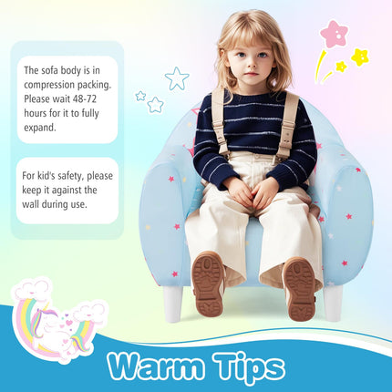 Costzon Children's Cartoon Sofa Armrest Chair